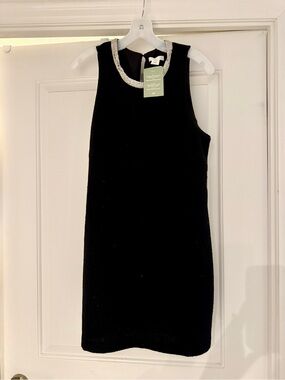 H&M Black Rhinestone Shift Dress